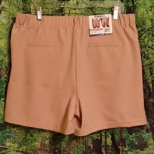 32 Degrees Women's High Waist Tan Shorts